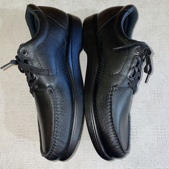 SAS Men’s Work Shoes Size 15 M Black Leather Occupational Clinic Comfort NWOB main image 7